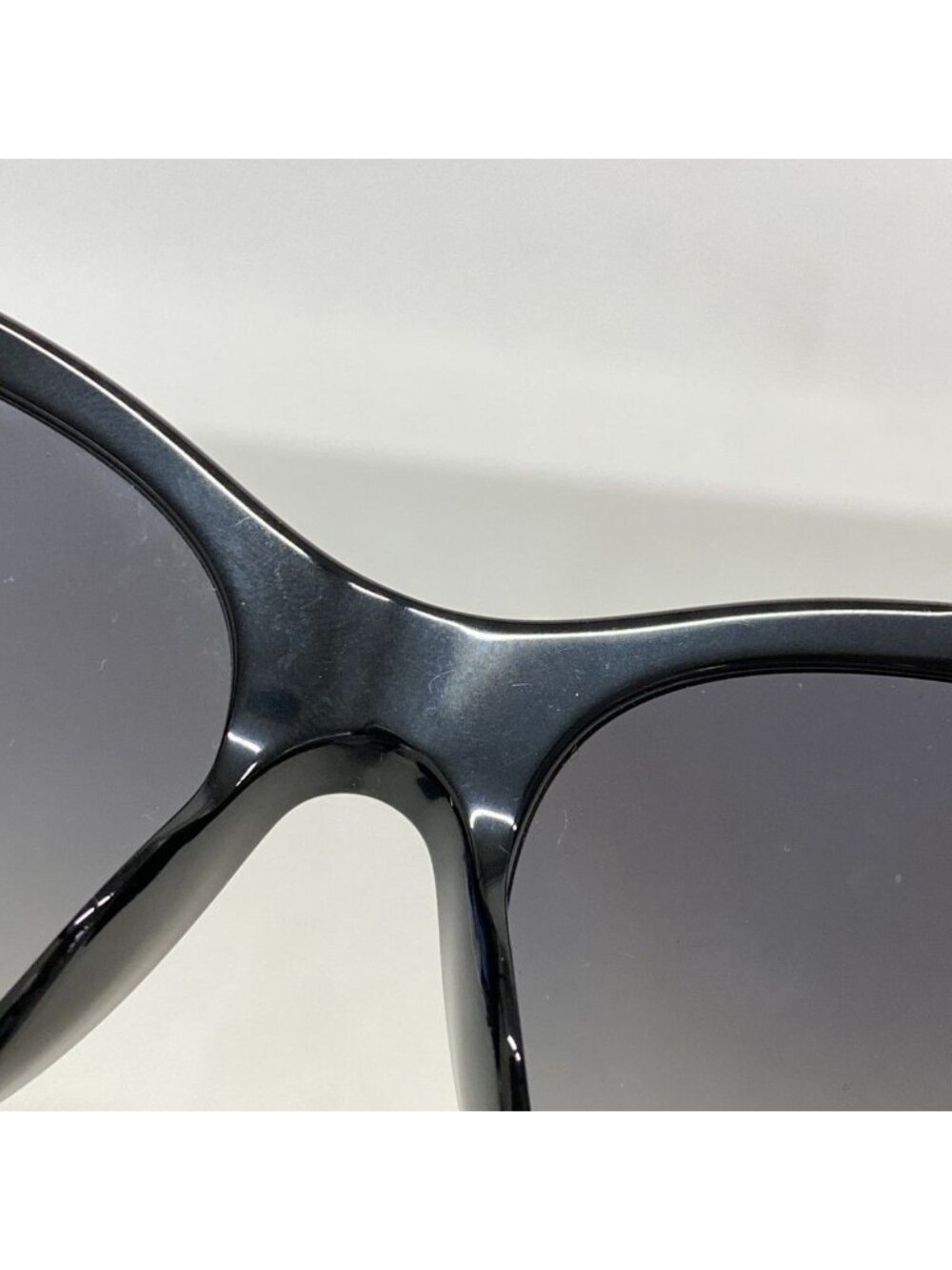 Chanel Sunglasses Acetate Black Champagne Gold Eyewear - Picture 5 of 8